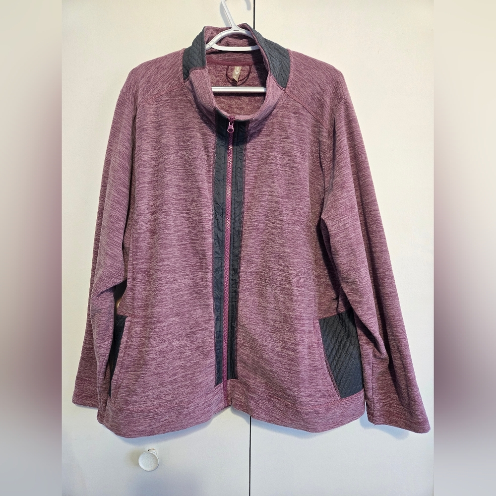 MTA‎ Sport Plum Utility Jacket with Pockets